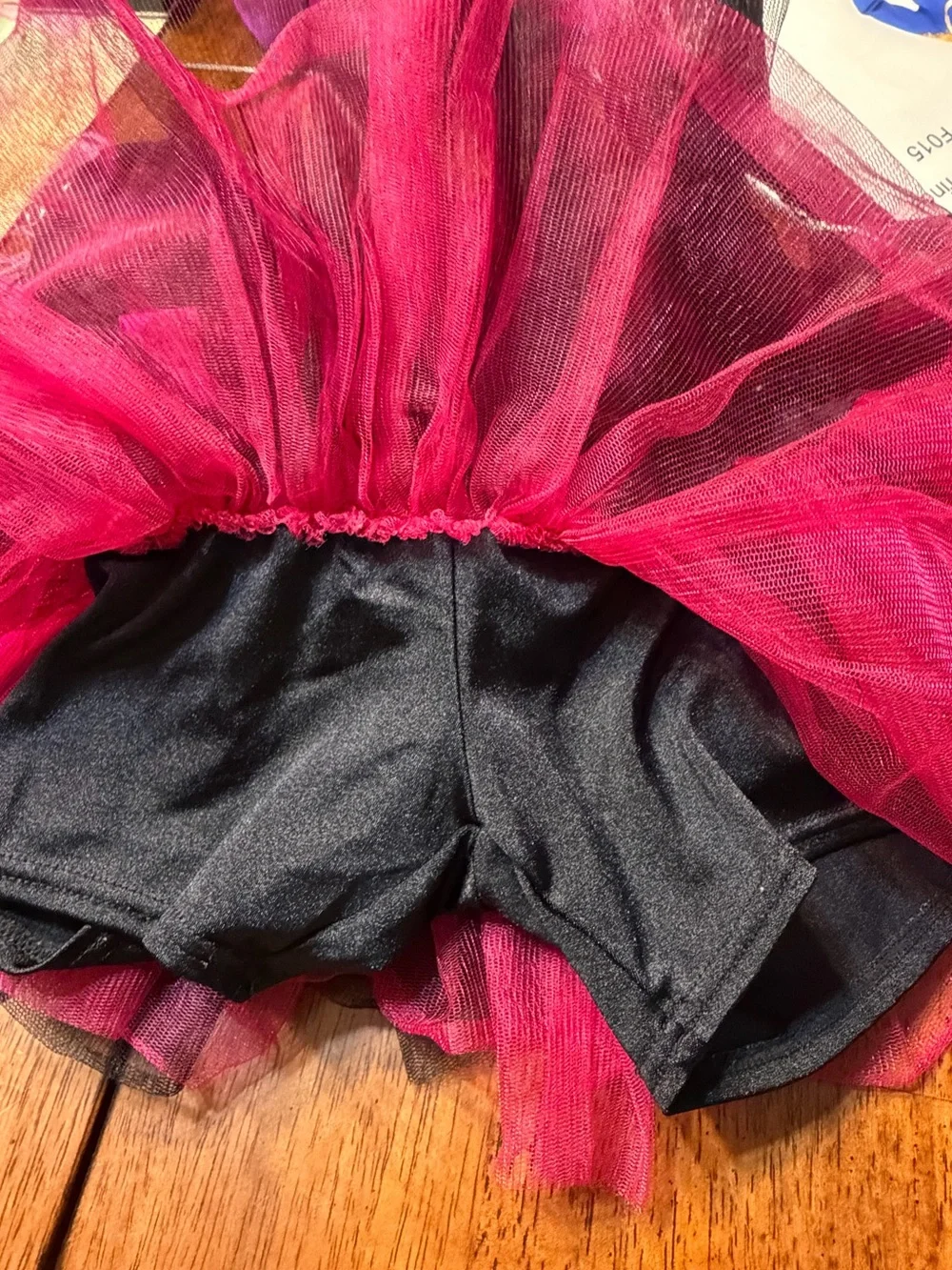Weissman dance costume  one way or another  sequins feather bright pink size MC